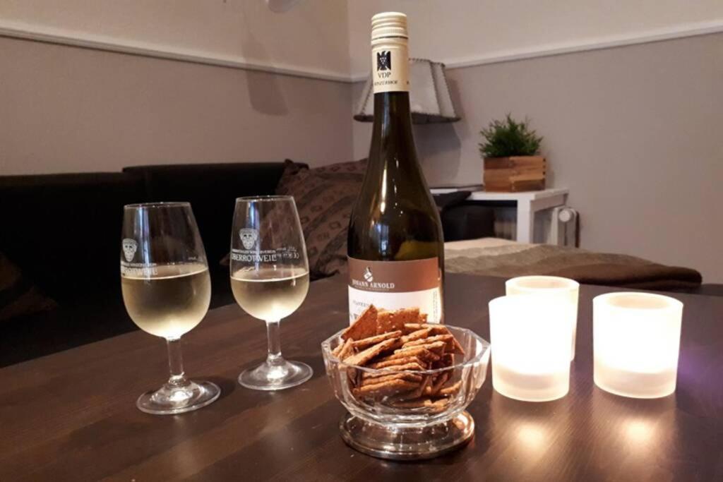 Eine Gemuetliche Ferienwohnung Mit Garten 바트카를스하펜 외부 사진