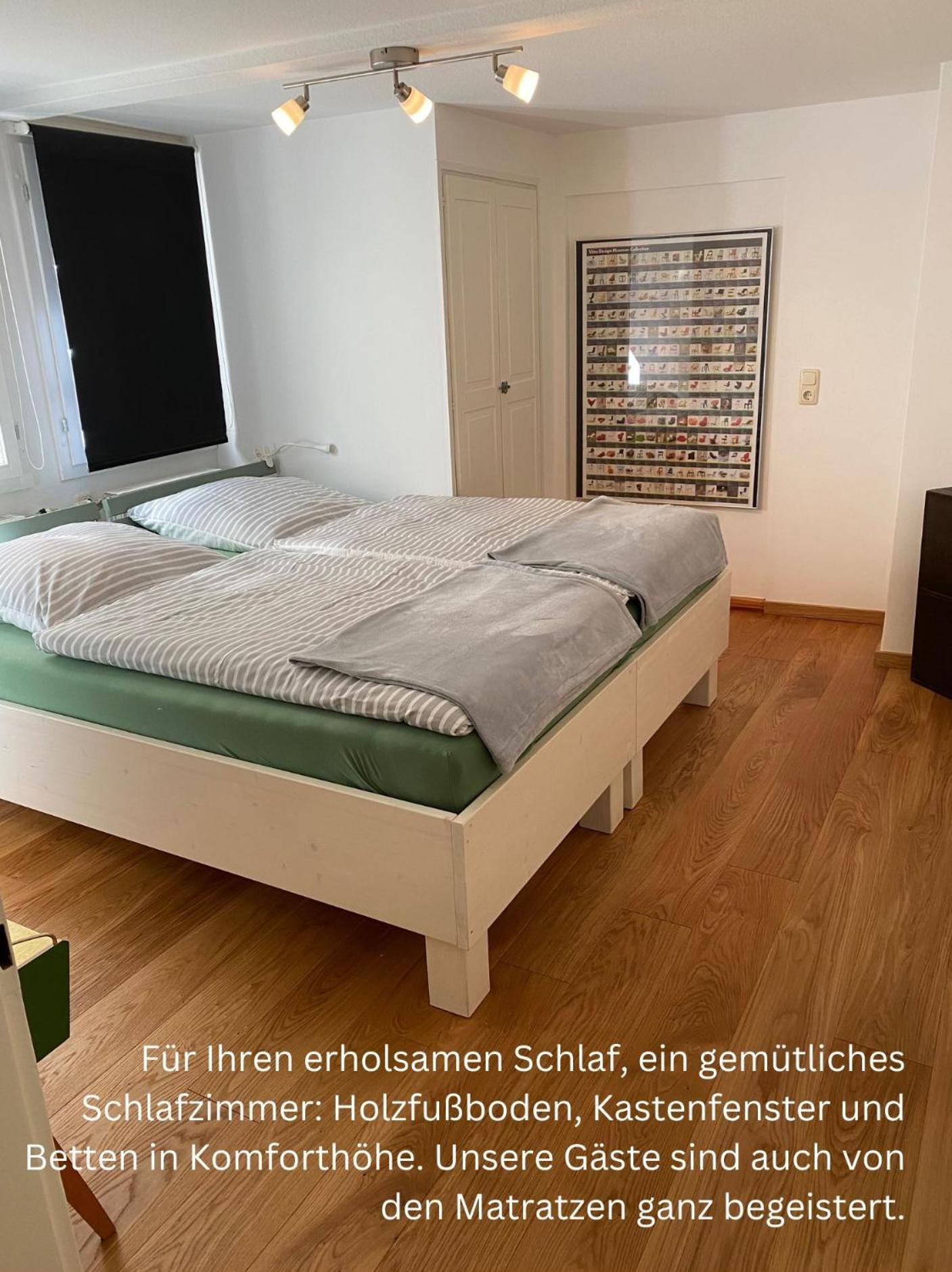 Eine Gemuetliche Ferienwohnung Mit Garten 바트카를스하펜 외부 사진